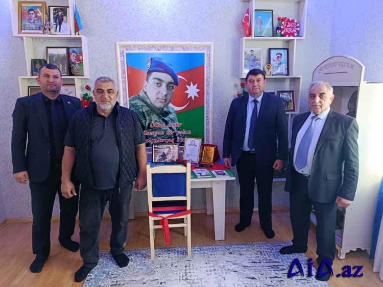 Şəhid Əkbər Hüseynlinin doğum günü qeyd olunub