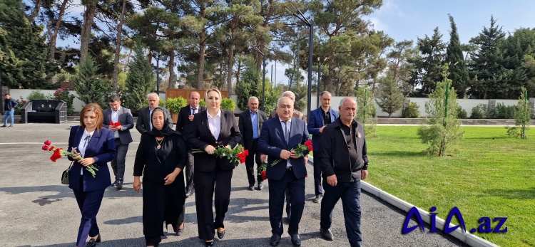 44 günlük Vətən müharibəsi şəhidi Xosrovzadə İlkin Azay oğlunun anım günü qeyd olunub