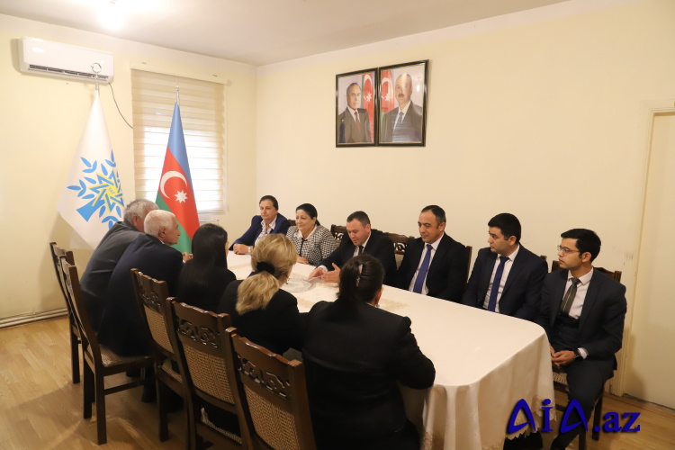 Tovuzda 5 Oktyabr — Müəllimlər Günü münasibətilə tədbir keçirilib.