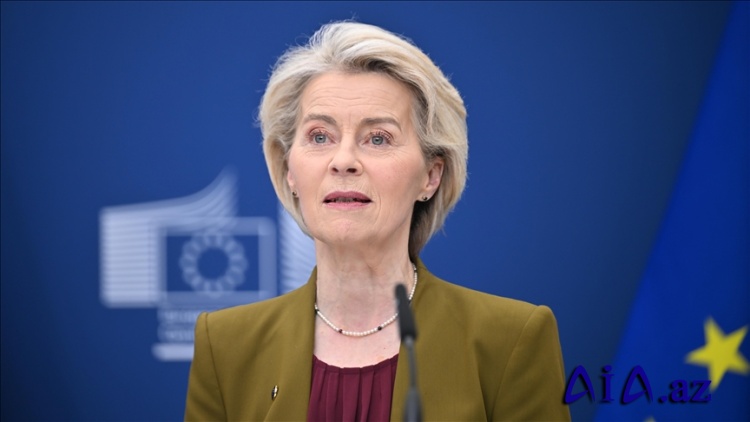 Avropa Komissiyasının sədri Von der Leyen: Avropa Qəzzanın yenidən qurulmasında rol oynamalıdır
