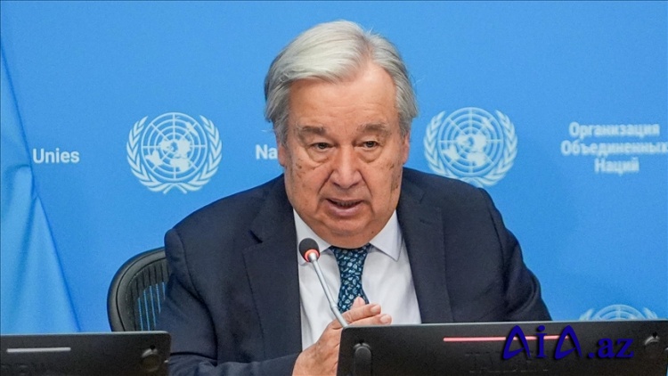 BMT-nin Baş katibi Quterreş: Heç bir ölkə yanğınlardan, daşqınlardan, tufanlardan və isti dalğalarından immunitetə ​​malik deyil