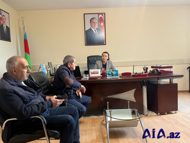 Milli Məclisin deputatı  Səbinə Xasayeva seçicilər ilə görüşüb