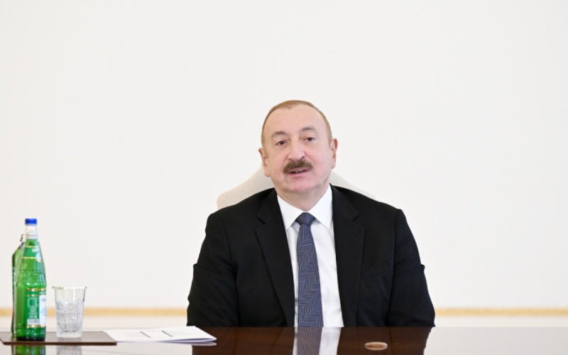İlham Əliyev NATO nümayəndə heyətini qəbul etdi -