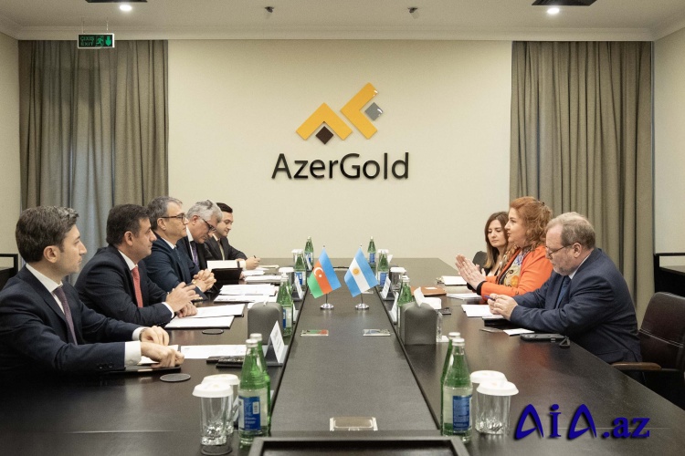 “AzerGold” QSC-də Argentinanın ölkəmizdəki səfiri ilə görüş keçirilib