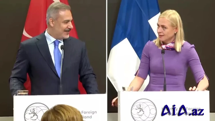 Finlandiyalı nazirin Osmanlı İmperiyası ilə bağlı dedikləri Hakan Fidanı təəccübləndirdi!