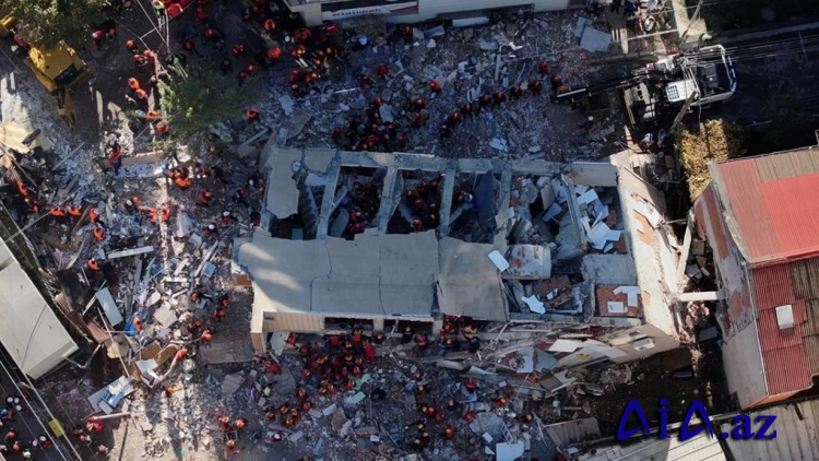 Gebzedə yeddimərtəbəli bina niyə çökdü? Nazirlik təcili açıqlama yayıb