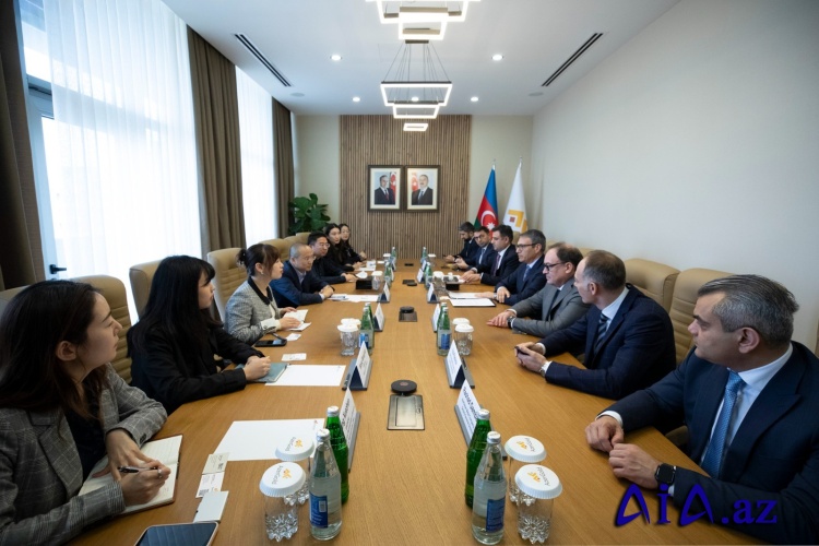 “AzerGold” QSC-də Çin nümayəndə heyəti ilə görüş keçirilib