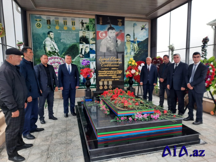 Cabbarov Elnur Şahmurad oğlunun anım mərasimi keçirilib