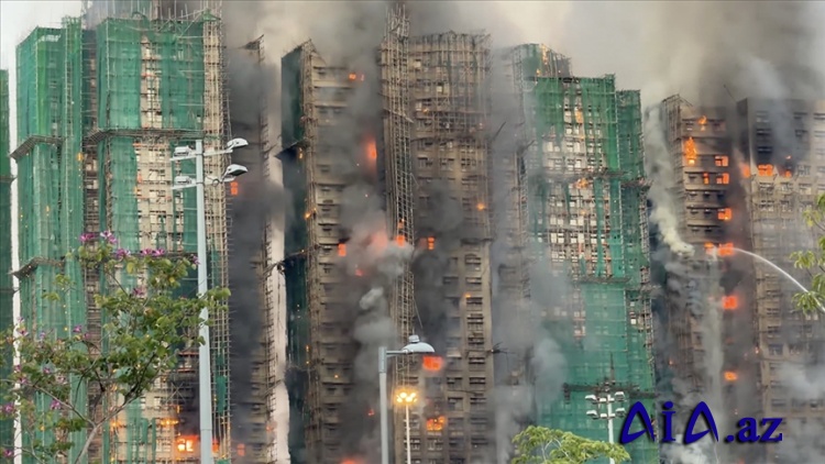 Honkonqda yanğın nəticəsində dörd nəfər ölüb, səkkiz nəfər yaralanıb