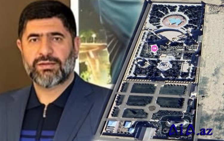 Ruslan Eyyubovun sahildəki 15 hektarlıq bağ evi -