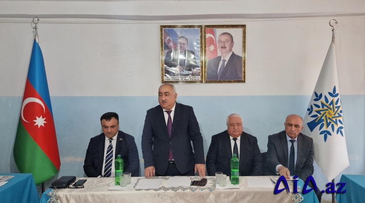 YAP Laçın 50 saylı ƏPT də Partiya fəalları ilə görüş keçirib