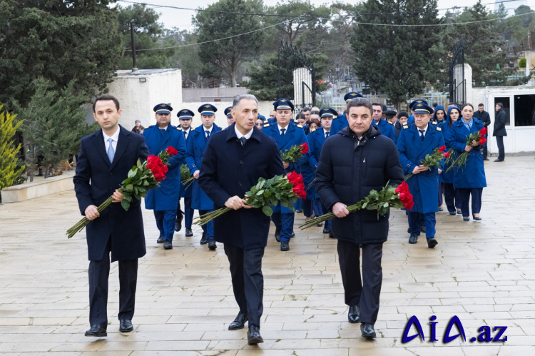 J2-8243 reysinin faciəsinin ildönümündə həlak olanların xatirəsi anılıb