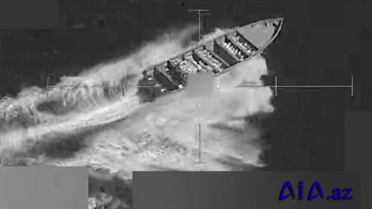 Şərqi Sakit Okeanda narkotiklə yüklənmiş olduğu iddia edilən qayığa hücum