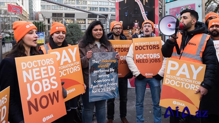 İngiltərədə ümumi praktikantlar 5 günlük tətilə başlayıblar