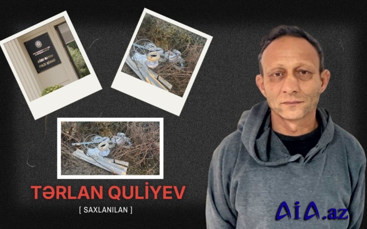 İşlədiyi obyektdən oğurluq edən usta saxlanıldı