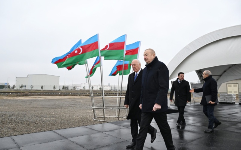 Prezident polipropilen və laminatlı kisə istehsalı müəssisəsinin təməlini qoydu -