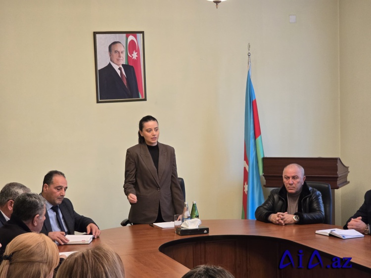 Milli Məclisin deputatı Səbinə Xasayeva Biləcəri qəsəbəsində  seçiciləri ilə görüşüb