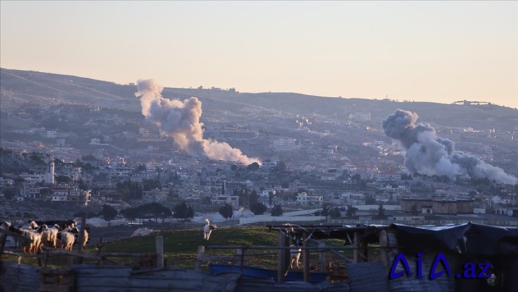 Livanın cənubunda İsrail pilotsuz təyyarəsi zərbə endirib