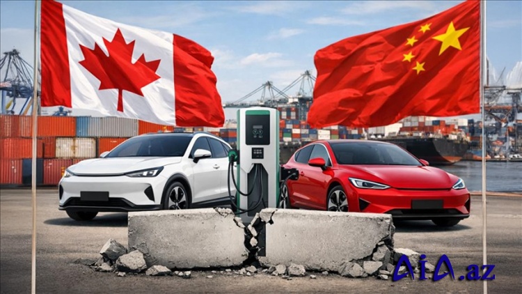 Kanada Çinə tətbiq etdiyi 100% əlavə rüsumu aradan qaldıracaq