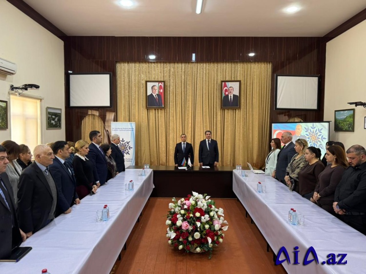 “Milli Memarlıq və Şəhərsalmanın inkişafında Heydər Əliyevin rolu” mövzusunda dəyirmi masa keçirilib