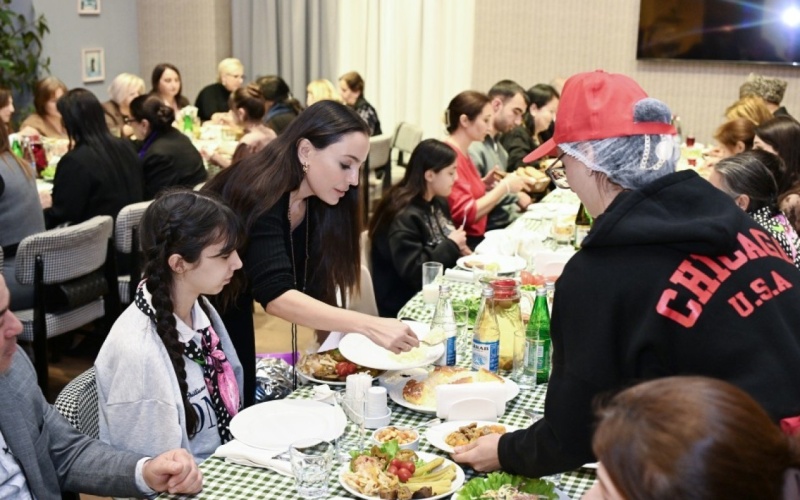 Leyla Əliyeva Qubada iftar məclisində