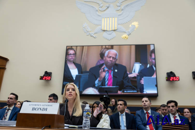 Baş prokuror Bondi ABŞ Konqresində Epşteyn işi ilə bağlı dindirilib