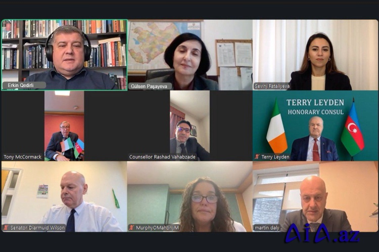 Azərbaycan-İrlandiya parlamentlərarası əlaqələri inkişaf edir
