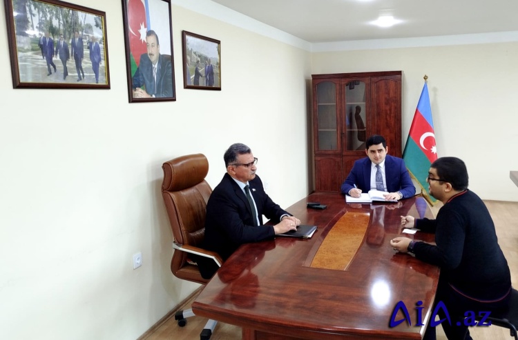 Milli Məclisin deputatı Novruzəli Aslanov İsmayıllıda   növbəti vətəndaş qəbulu keçirib