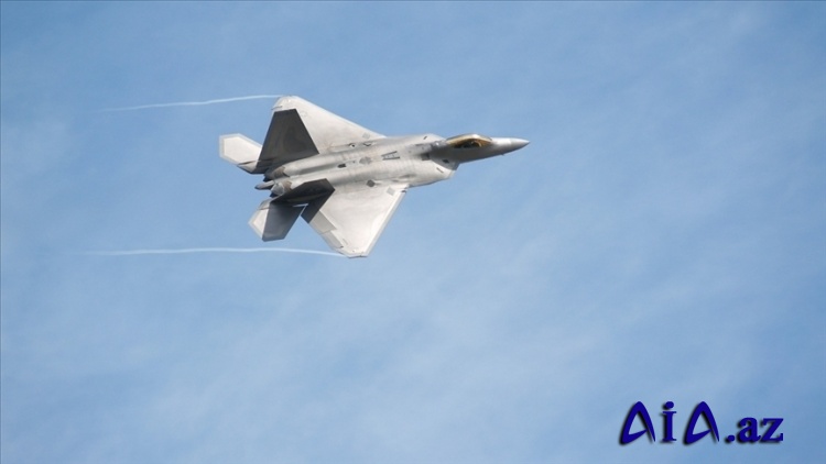 İsrailin cənubunda ABŞ F-22 qırıcılarının görüntüləri yayılıb
