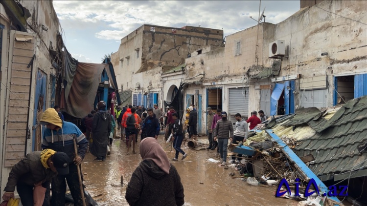 Mərakeşdə  108 mindən çox insan təxliyə edilib