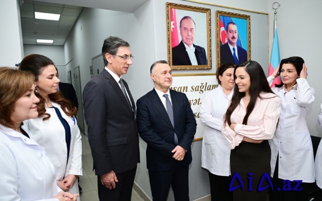 Leyla Əliyeva Narkoloji Mərkəzi ziyarət etdi