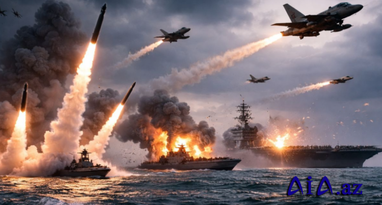 Son Dəqiqə: SEPAH ABŞ-nin hərbi gəmilərini batırıb, xeyli sayda ölən var