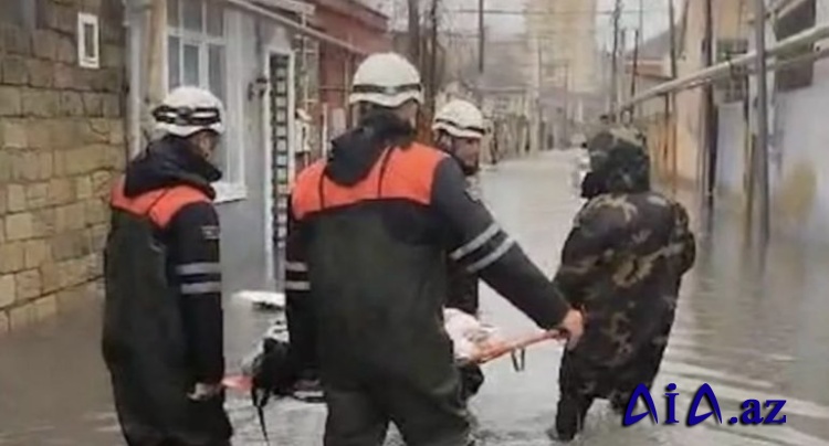 Su basmış ərazilərdən 20-si azyaşlı olmaqla 84 nəfər təxliyə edilib