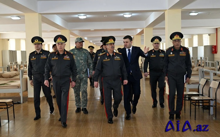 Yeni hərbi obyektlər istifadəyə verildi