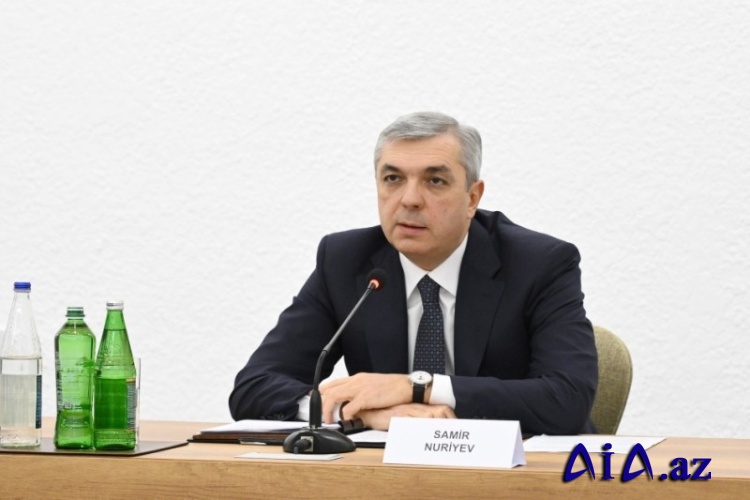 Samir Nuriyev Xocavənddə iclas keçirdi