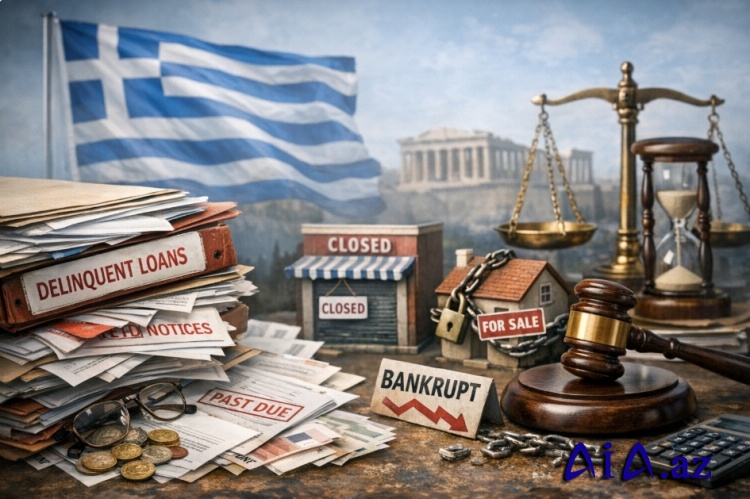 Yunanıstanın iqtisadi bərpası milyonlarla pis kreditlərlə əngəllənir