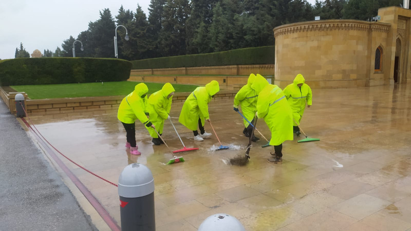 Kommunal xidmətlər səfərbər oldu: