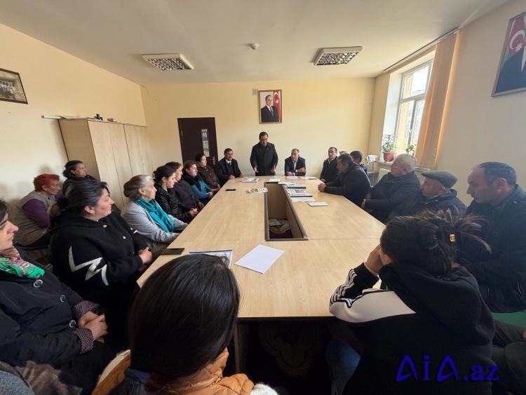 YAP Gədəbəy rayon təşkilatı görüş keçirib