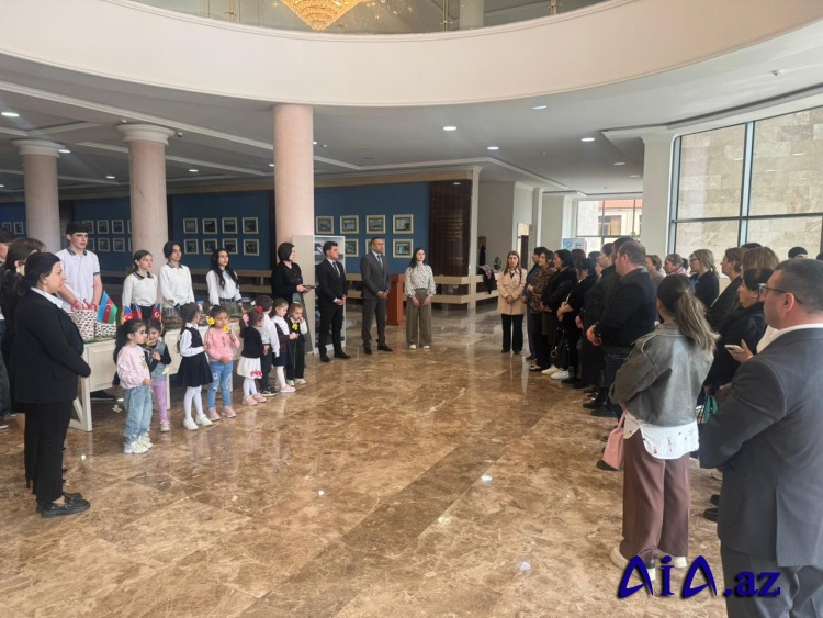 Gədəbəydə "Ulu Öndərin həyat yolu” adlı sərgi keçirilib