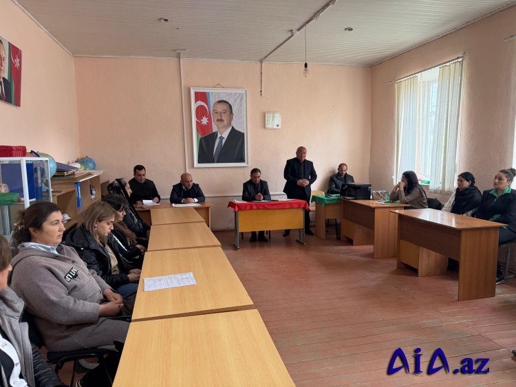 YAP Gədəbəy Gərgər kənd ərazi partiya təşkilatında görüş keçirilib