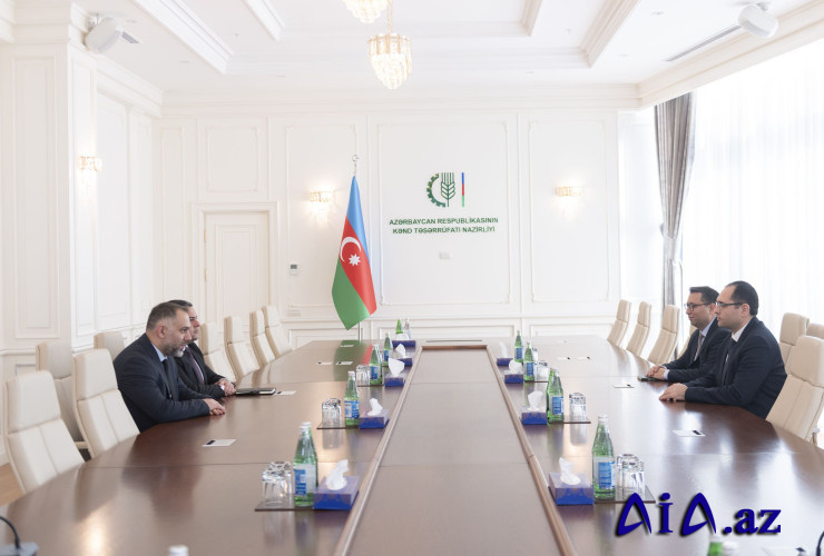 Kənd təsərrüfatı naziri Məcnun Məmmədov “Yüksəliş” müsabiqəsinin qalibləri ilə görüşüb