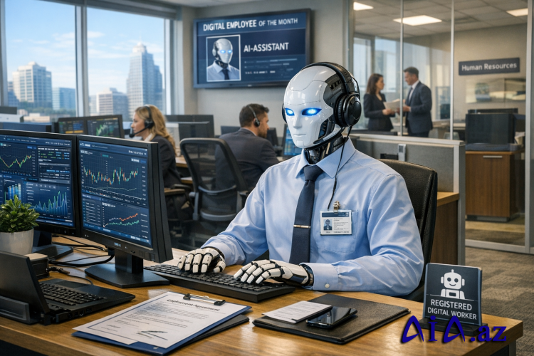 Qlobal əmək bazarında “AI əməkdaşlar” rəsmi işçi statusu almağa başladı