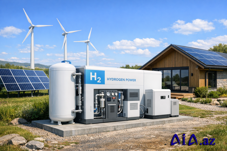 Yeni enerji inqilabı: hidrogen batareyaları evlərin 30 günlük enerji ehtiyacını qarşılayır