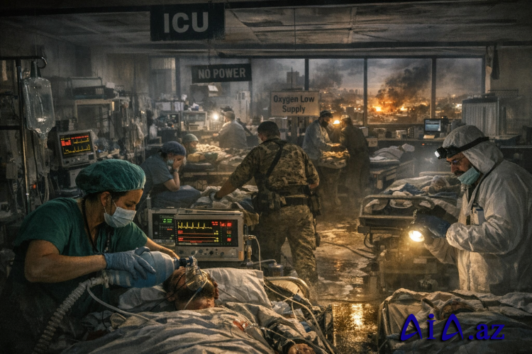 Qlobal səhiyyə sistemi təzyiq altında - Müharibə xəstəxanaları iflic həddinə çatdırdı