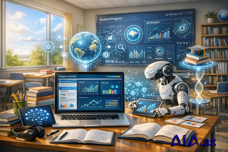 Süni intellekt təhsil sistemlərini tam fərdiləşdirilmiş modelə keçirir — hər şagird üçün ayrı öyrənmə proqramı hazırlanır