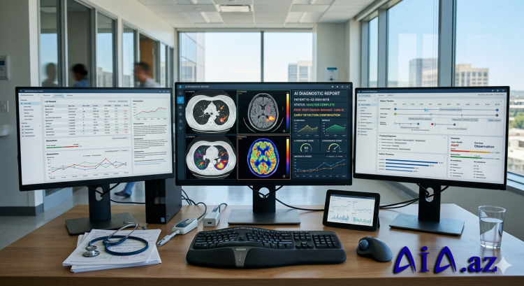 Süni intellekt səhiyyədə diaqnostikanı sürətləndirir və müalicə prosesini dəyişir