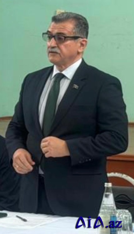 Milli Məclisin deputatı Novruzəli Aslanov İsmayıllıda vətəndaşları qəbul edib