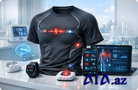 İnsan sağlamlığını 24 saat izləyən geyimlər satışa çıxarılır — xəstəliklər erkən mərhələdə aşkarlanır