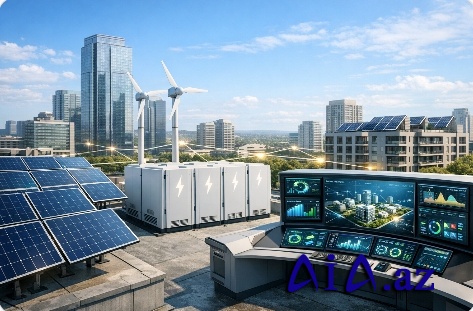 Enerji sektorunda mikro-şəbəkə sistemi yayılır — hər bina öz elektrikini istehsal edəcək