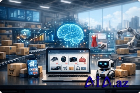 Elektron ticarətdə süni intellekt satış sistemləri üstünlük qazanır — mağazalar avtomatik idarə olunur